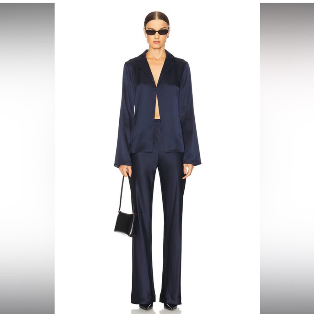 Eaves silk set Gilad shirt Loretta pants